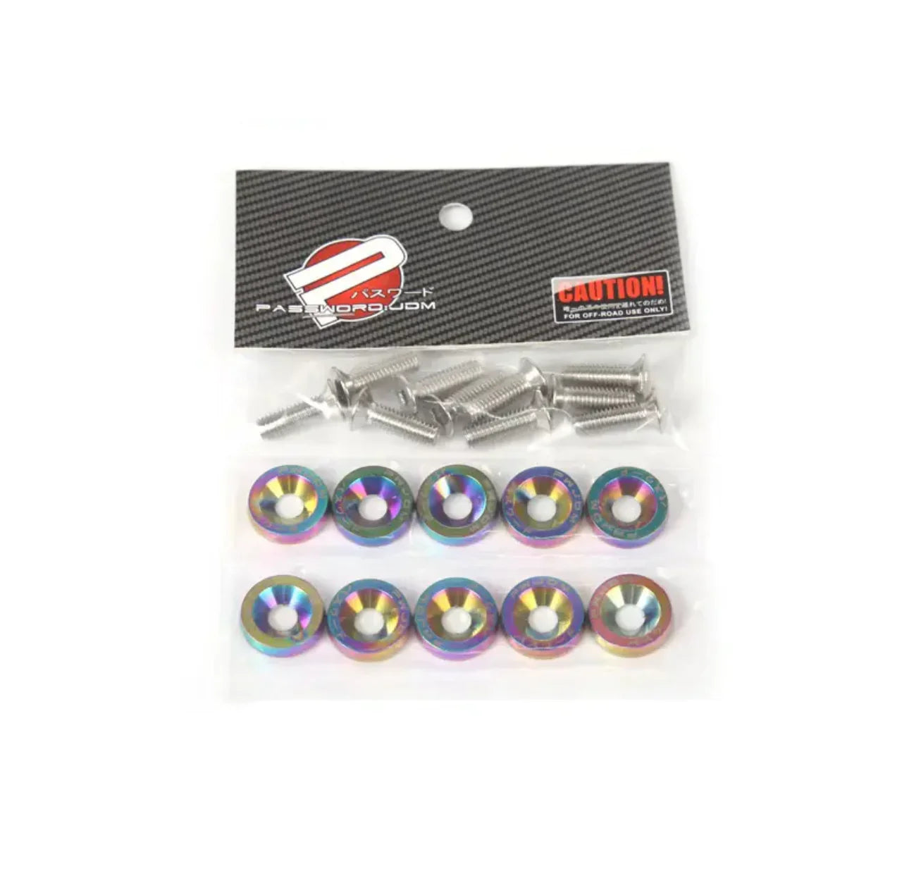 Cnc / eloxiertes Schraubenunterleg-Set - SMParts