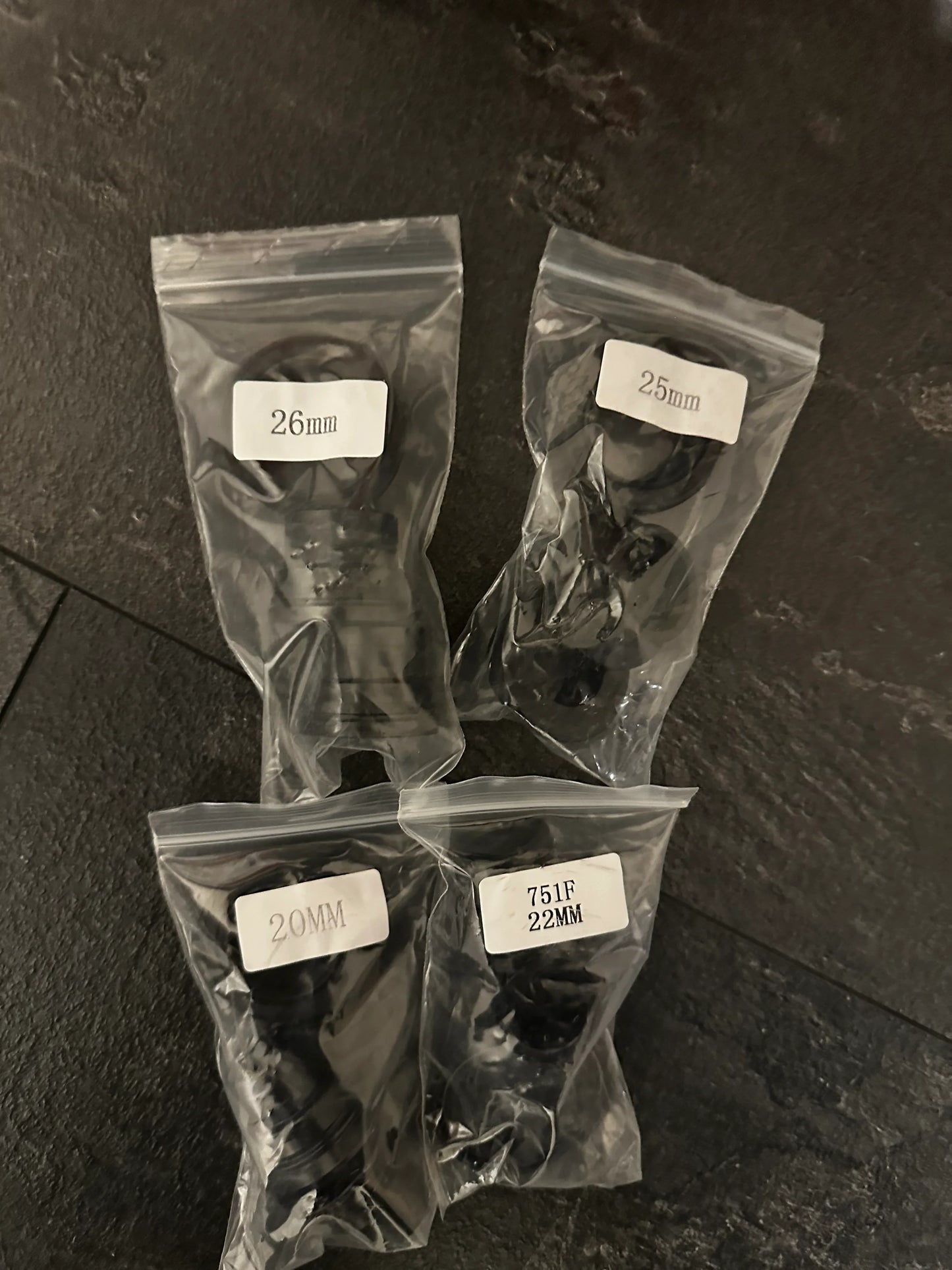 Supermoto Felgensatz Schwarz/ Orange - SMParts