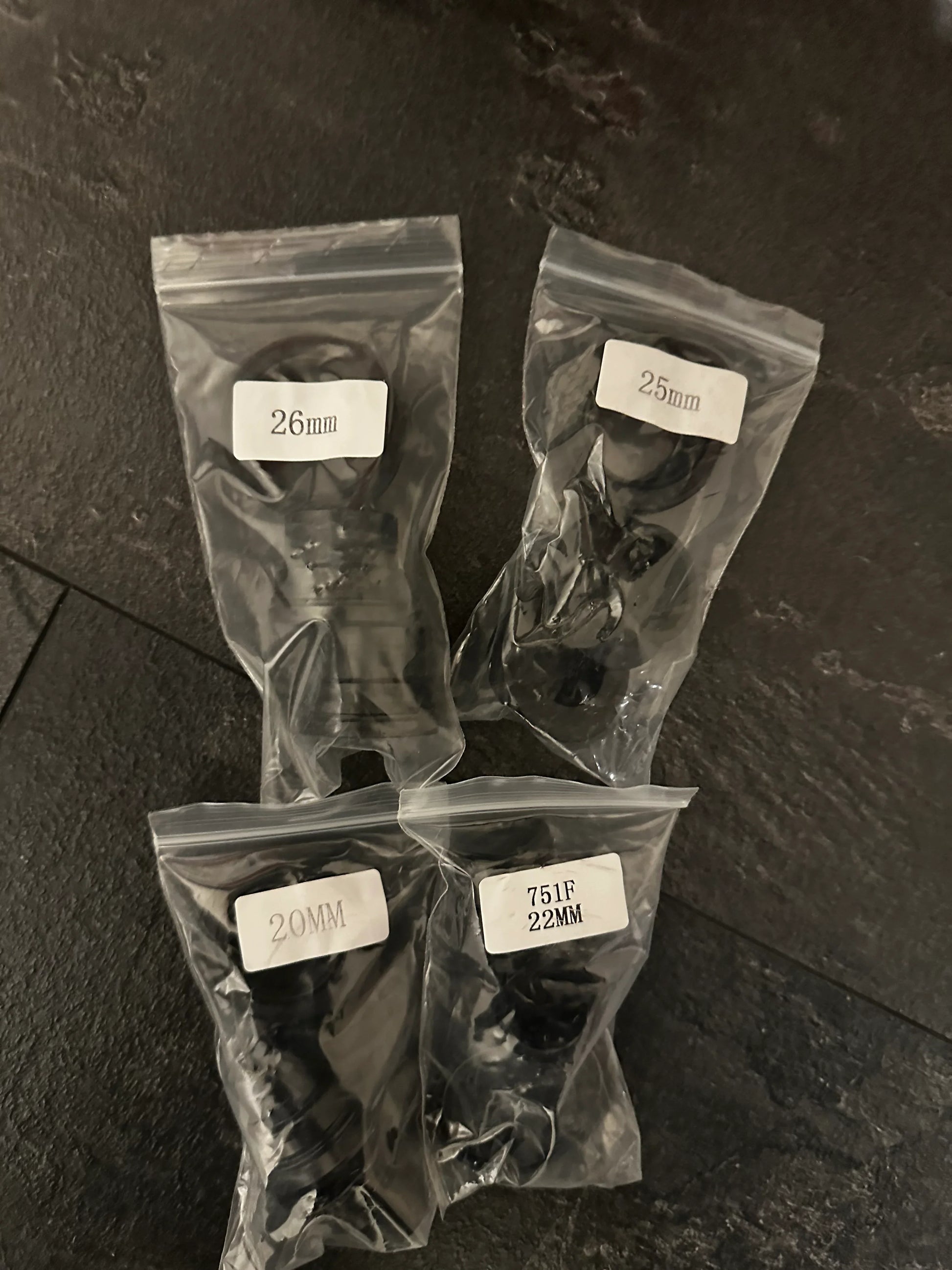 Supermoto Felgensatz Schwarz/ Orange - SMParts