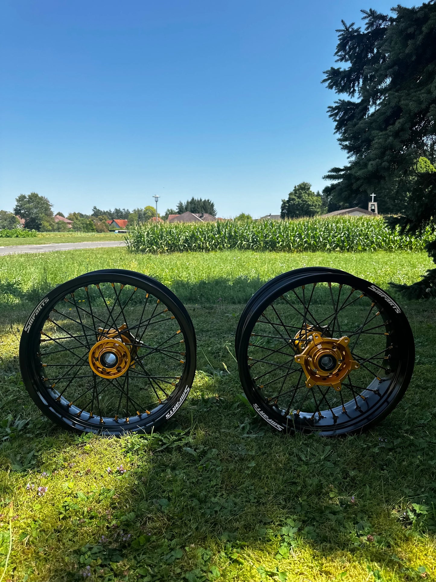 100% CUSTOM SMParts Felgensatz - SMParts