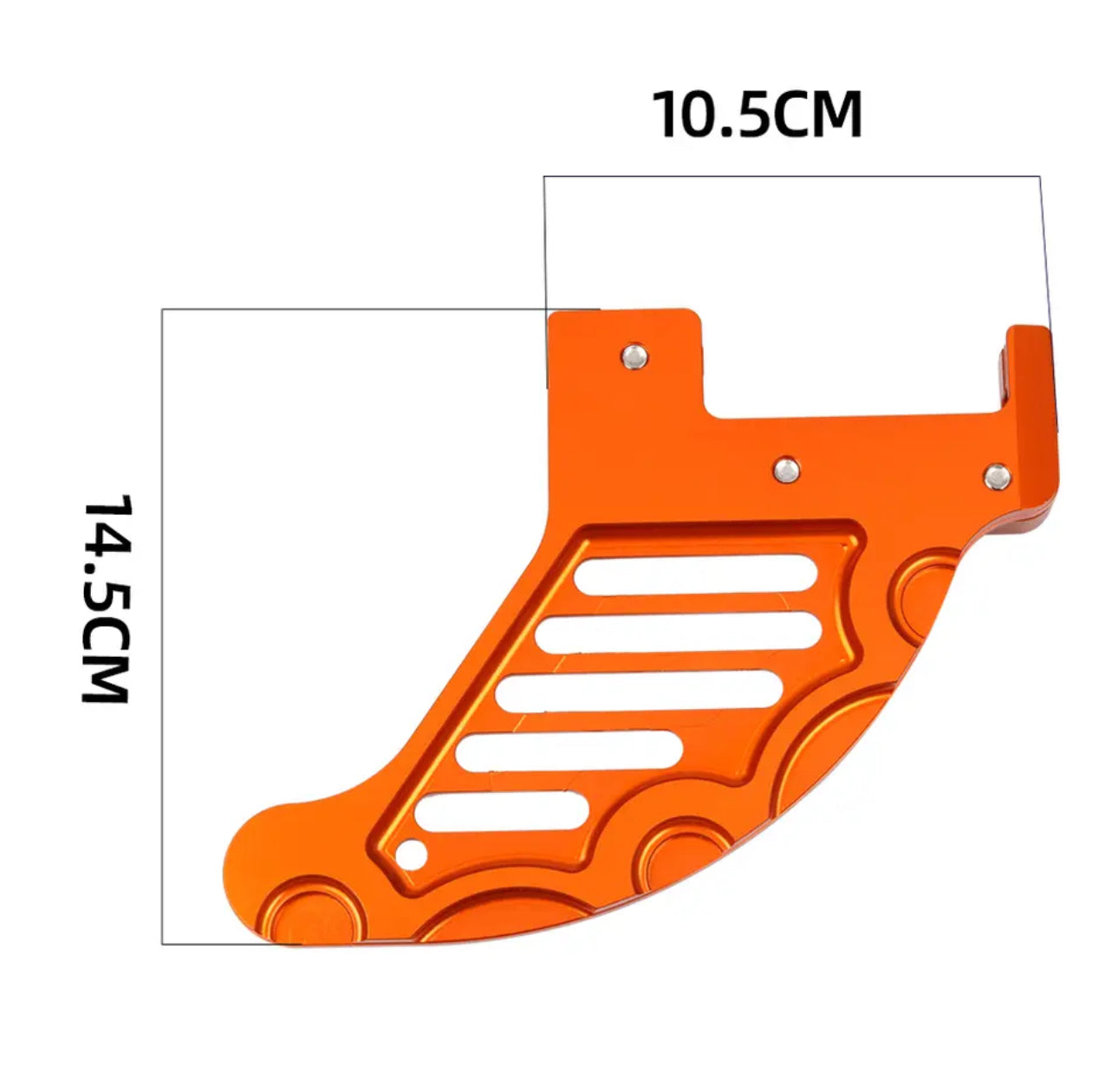 Bremssscheibenschutz Cnc gefräßt / Eloxiert