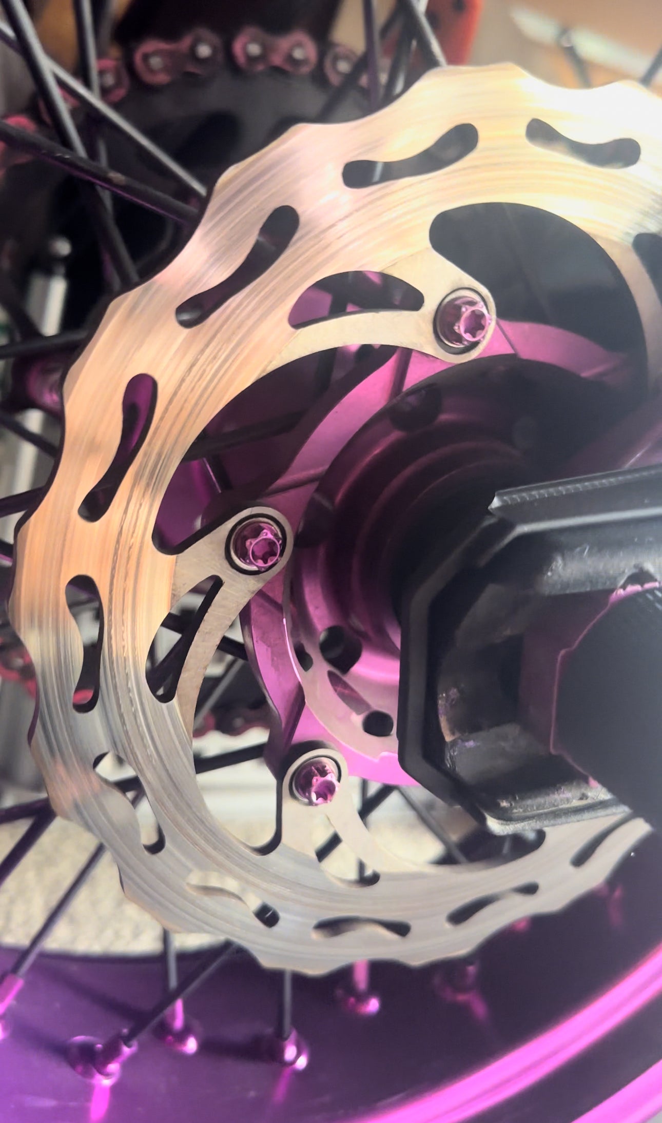 Titanium Schrauben Bremsscheibe
