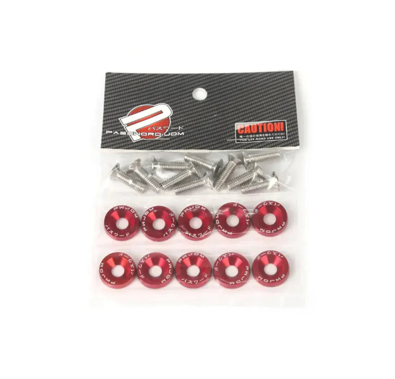 Cnc / eloxiertes Schraubenunterleg-Set - SMParts