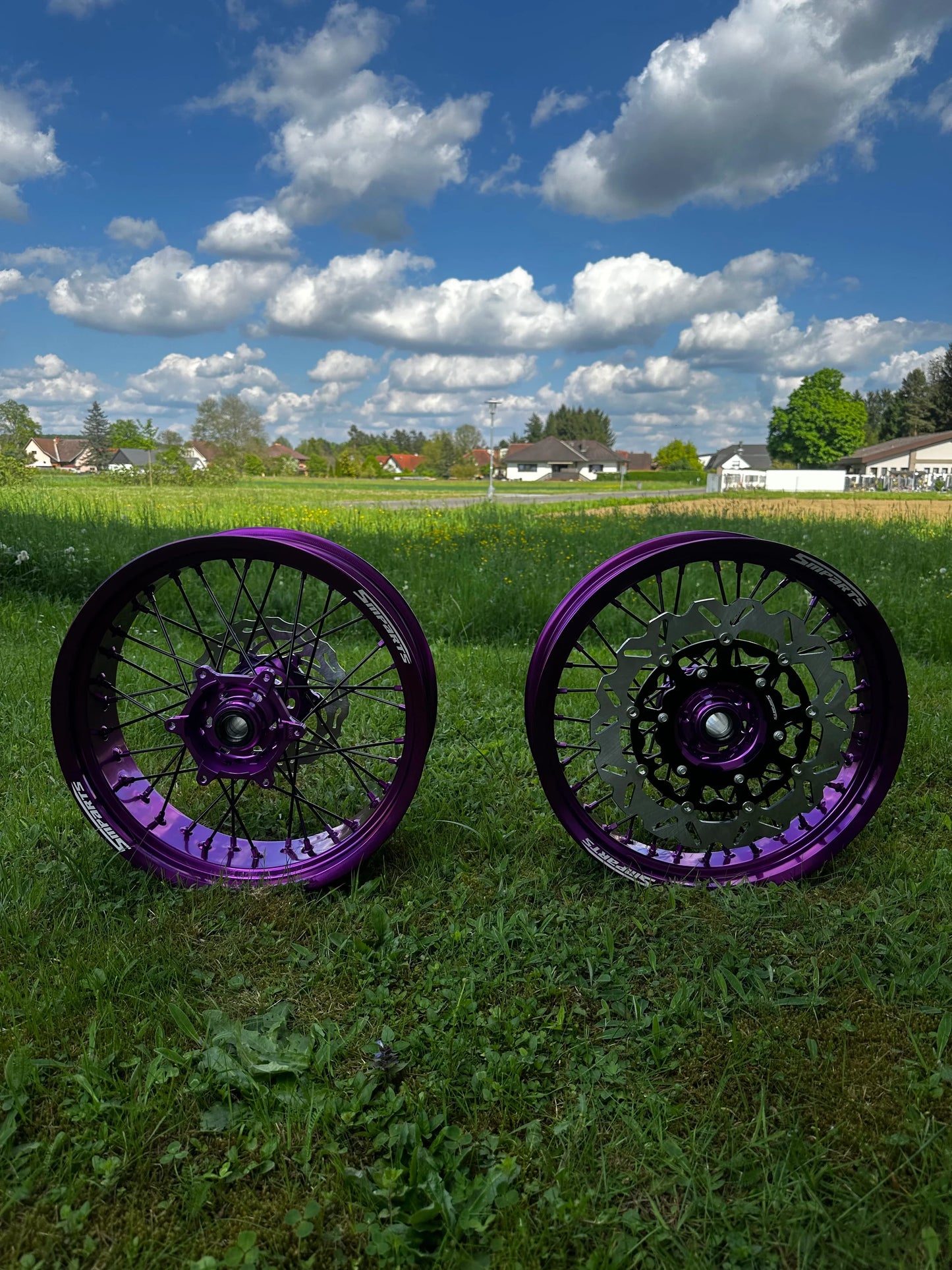 100% CUSTOM SMParts Felgensatz - SMParts