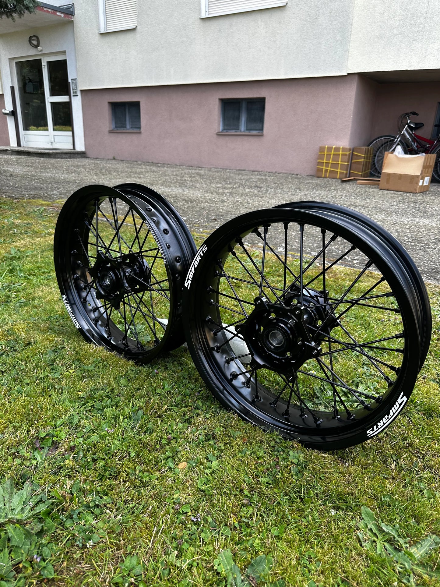 SMParts Felgensatz Schwarz - SMParts