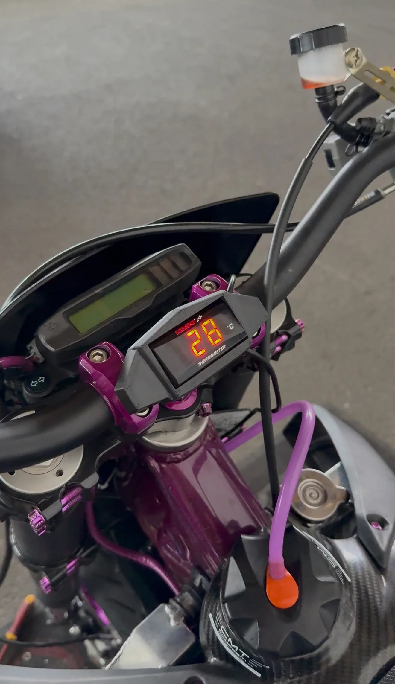 Temperaturanzeige Kit / Universell passend - SMParts