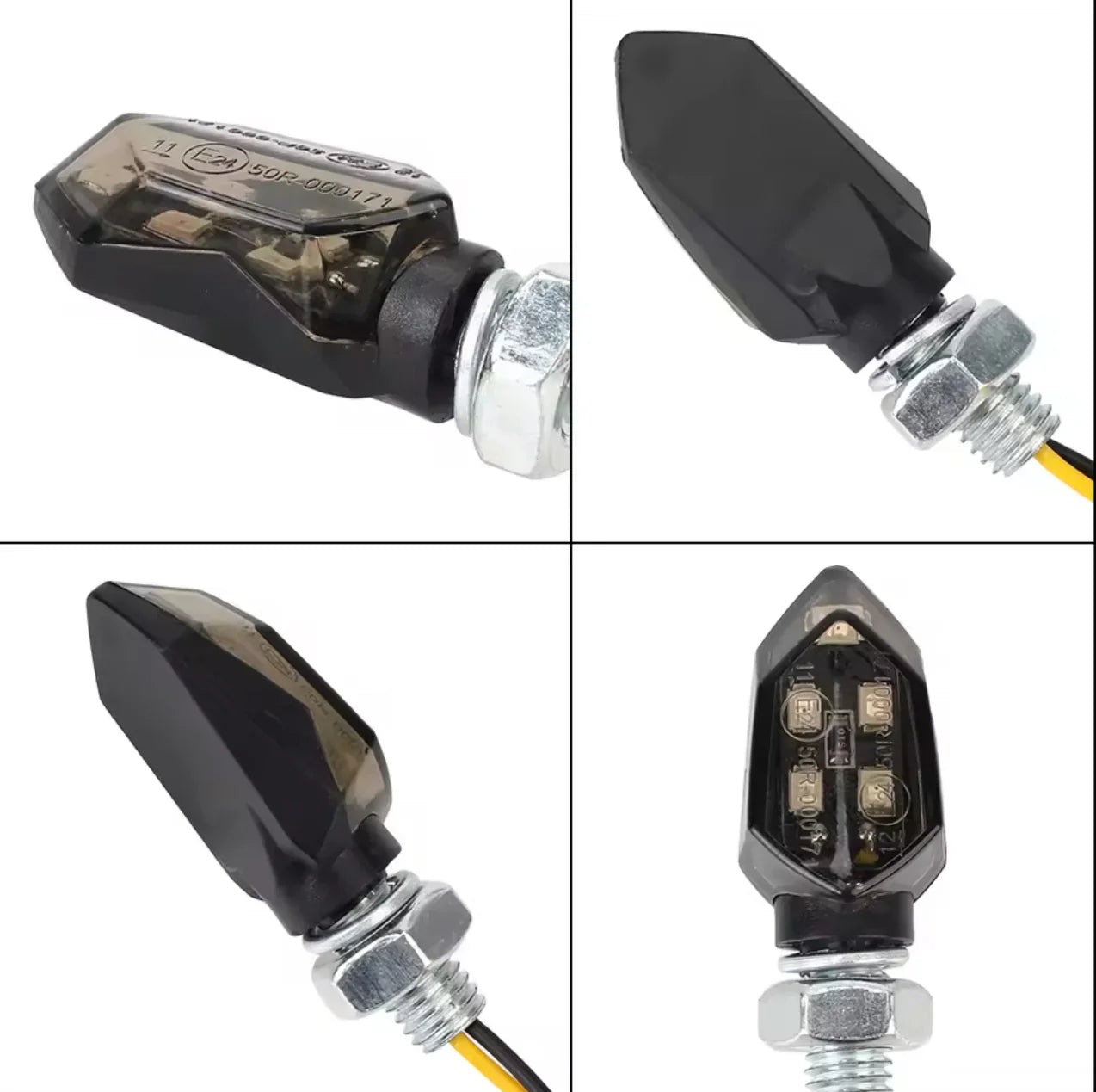 LED mini Blinker e-Prüfzeichen - SMParts