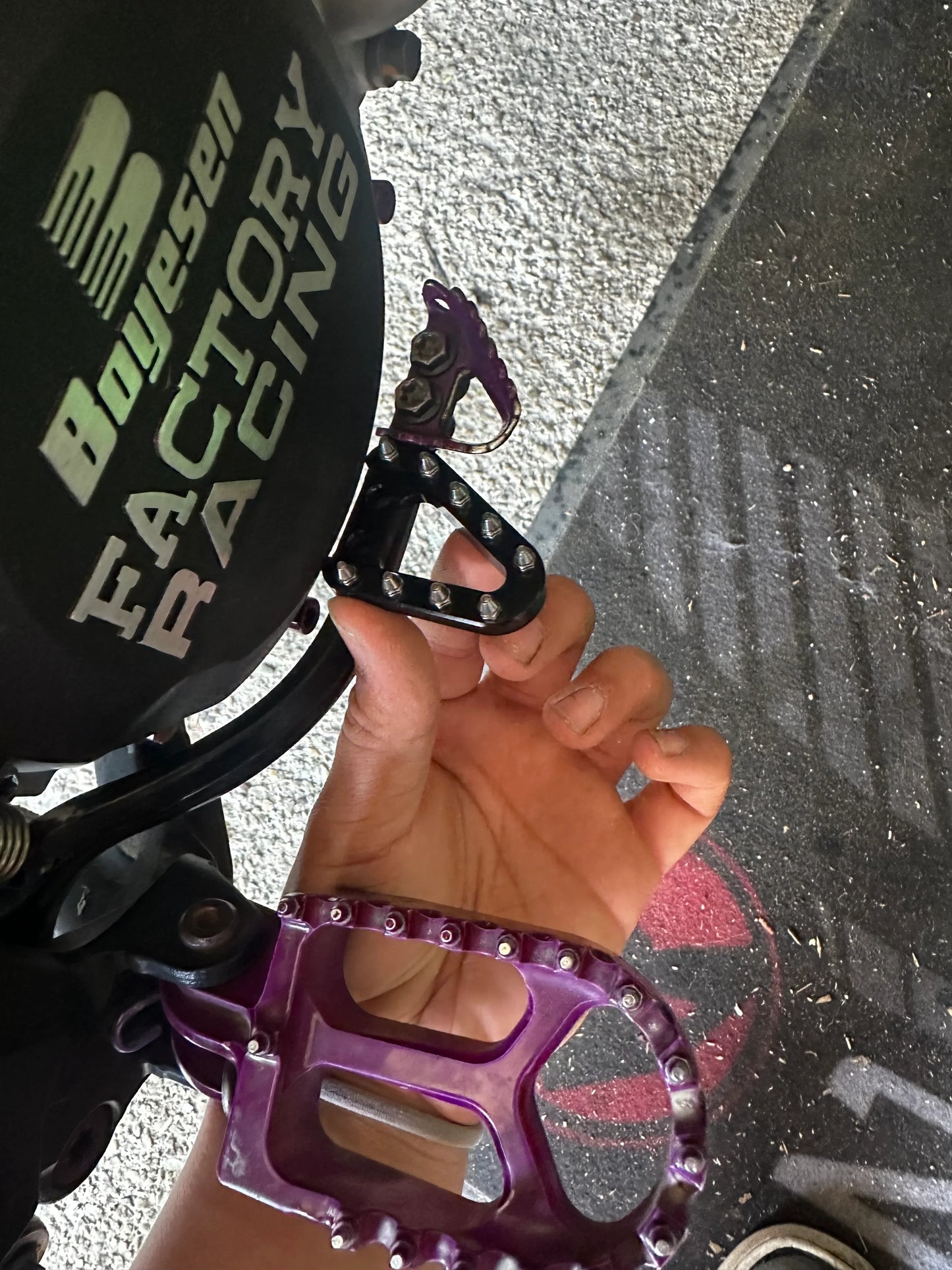 Fußbremshebel Spitze Cnc Eloxiert - SMParts