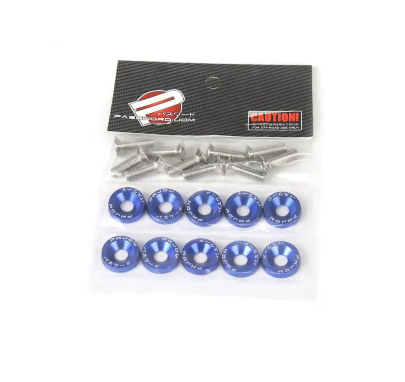 Cnc / eloxiertes Schraubenunterleg-Set