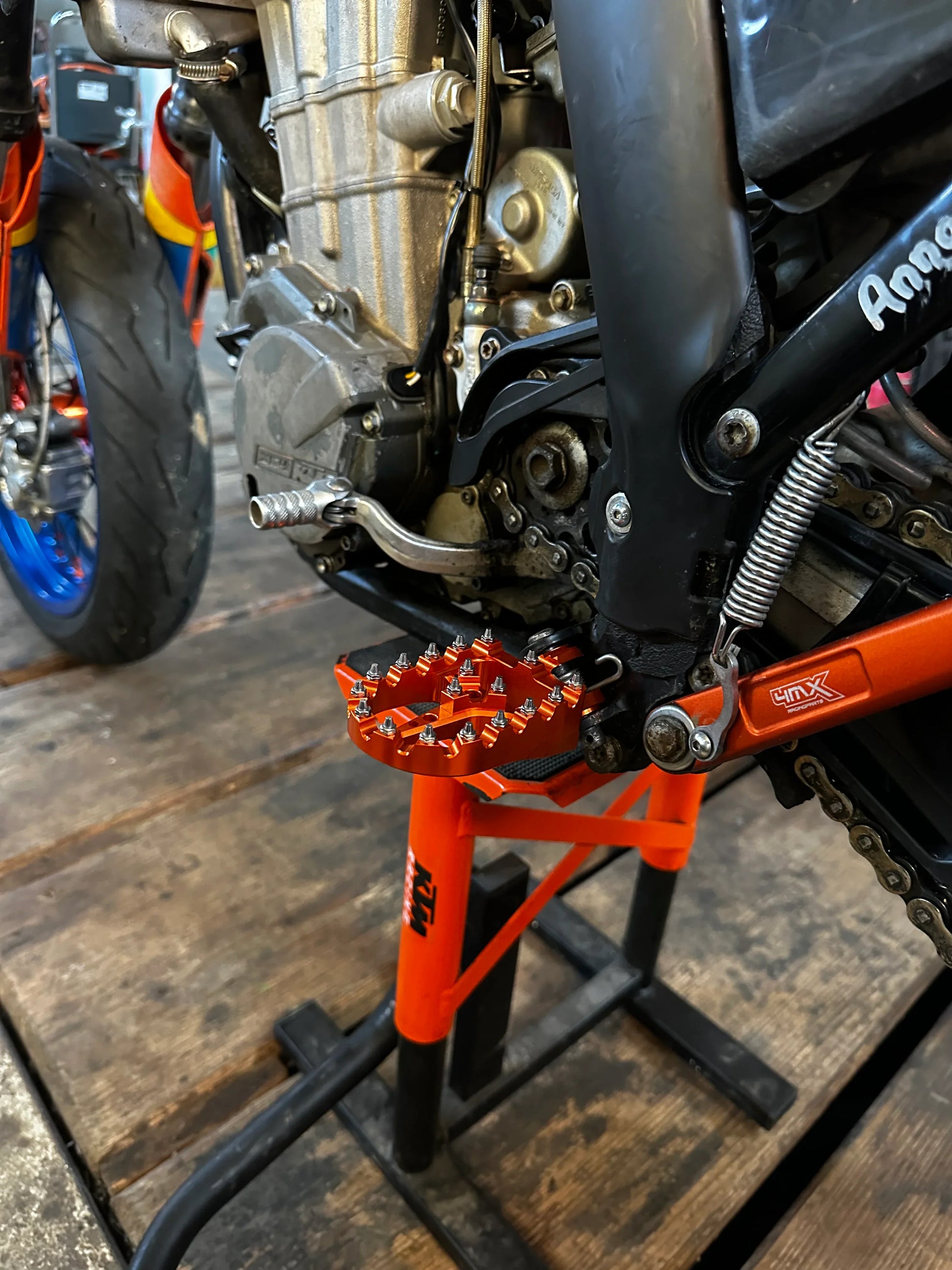 Fußrasten Eloxiert - SMParts