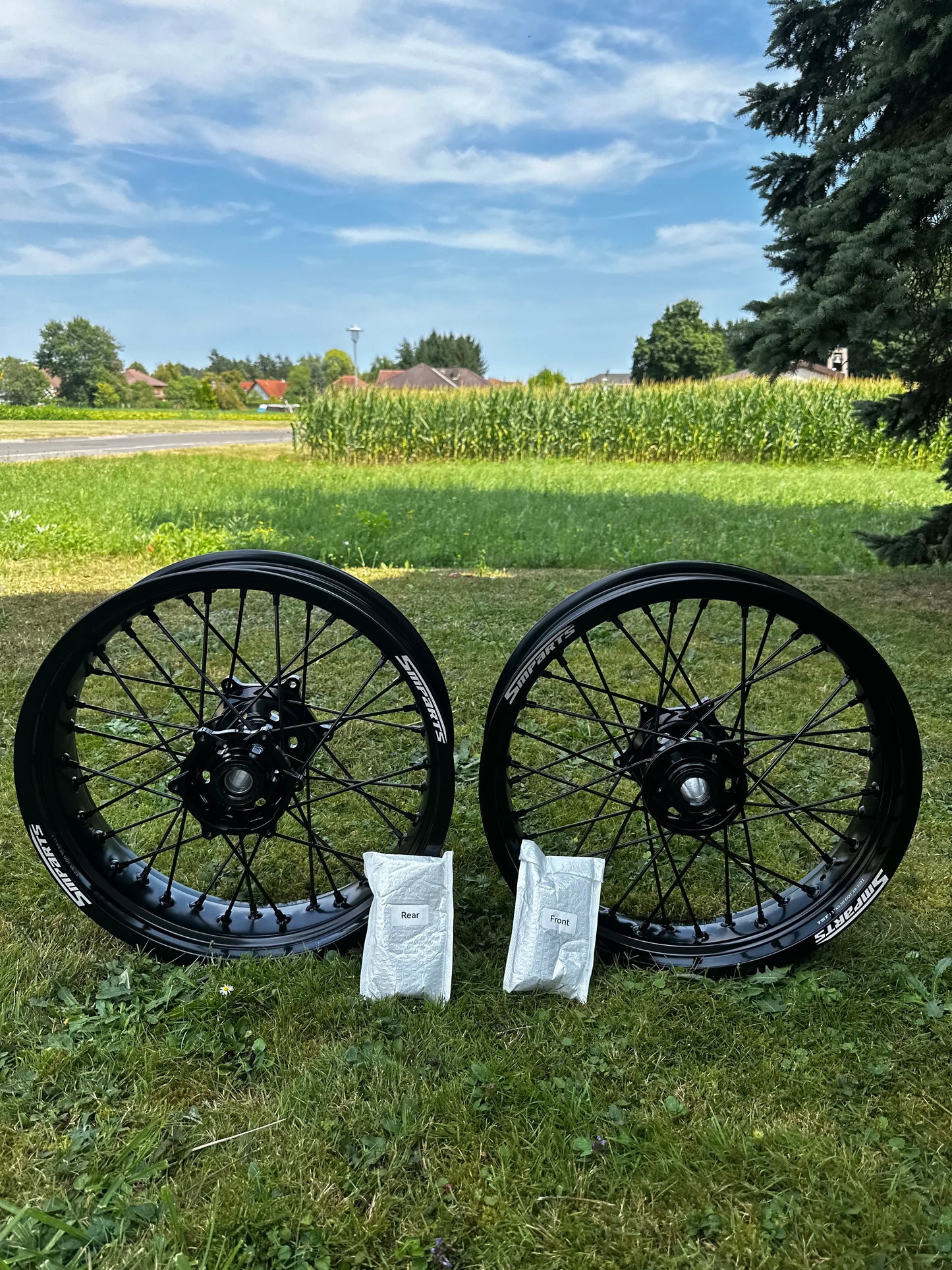 SMParts Felgensatz Schwarz - SMParts