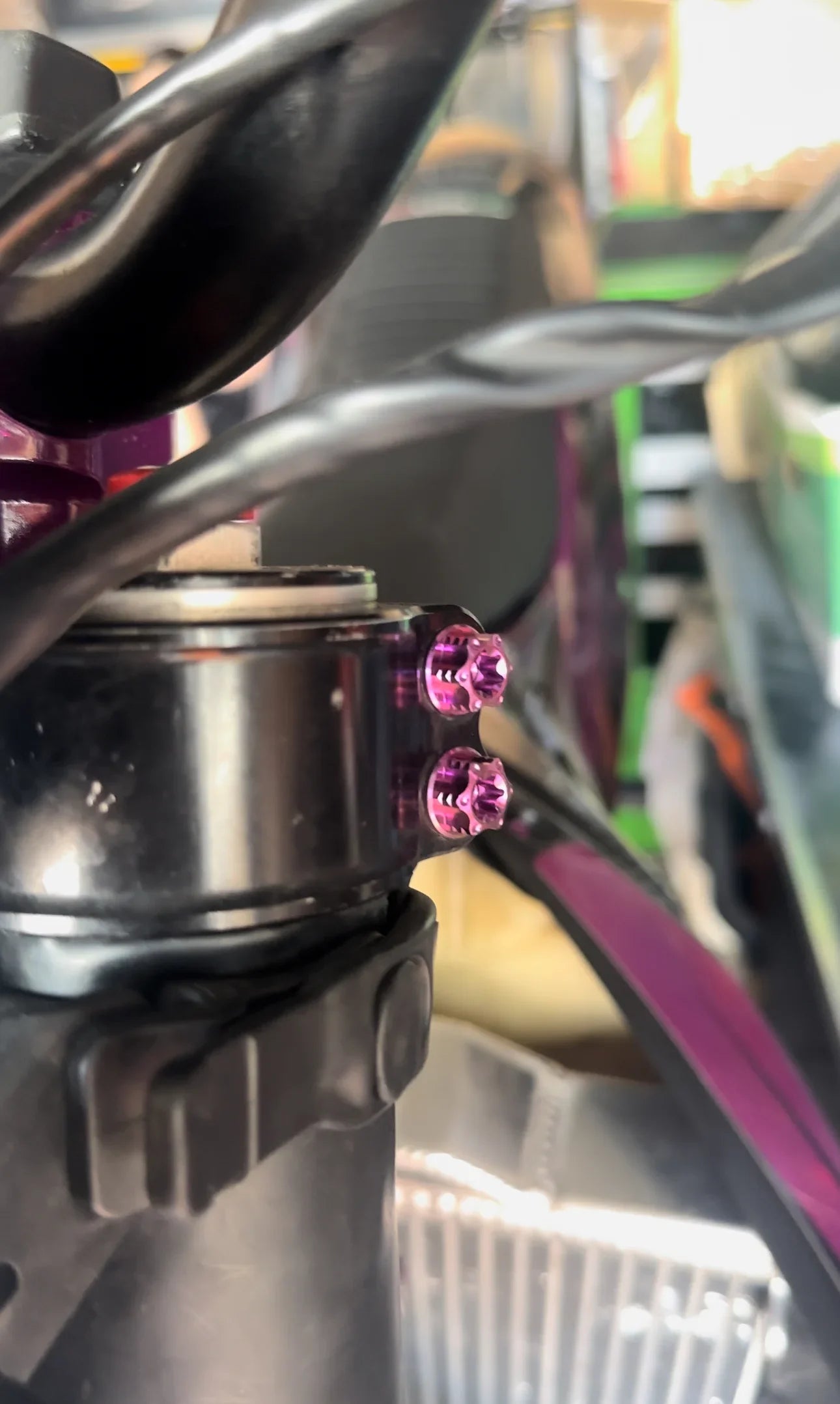 Titanium Schrauben Gabelbrücke - SMParts