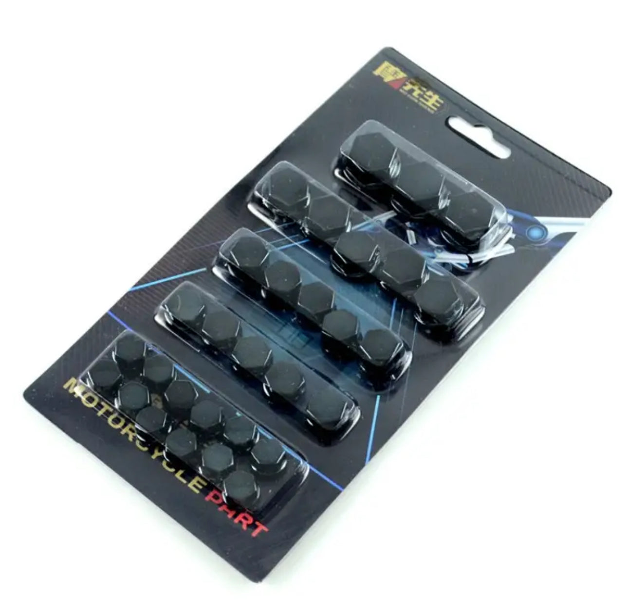 Nut cover anodized