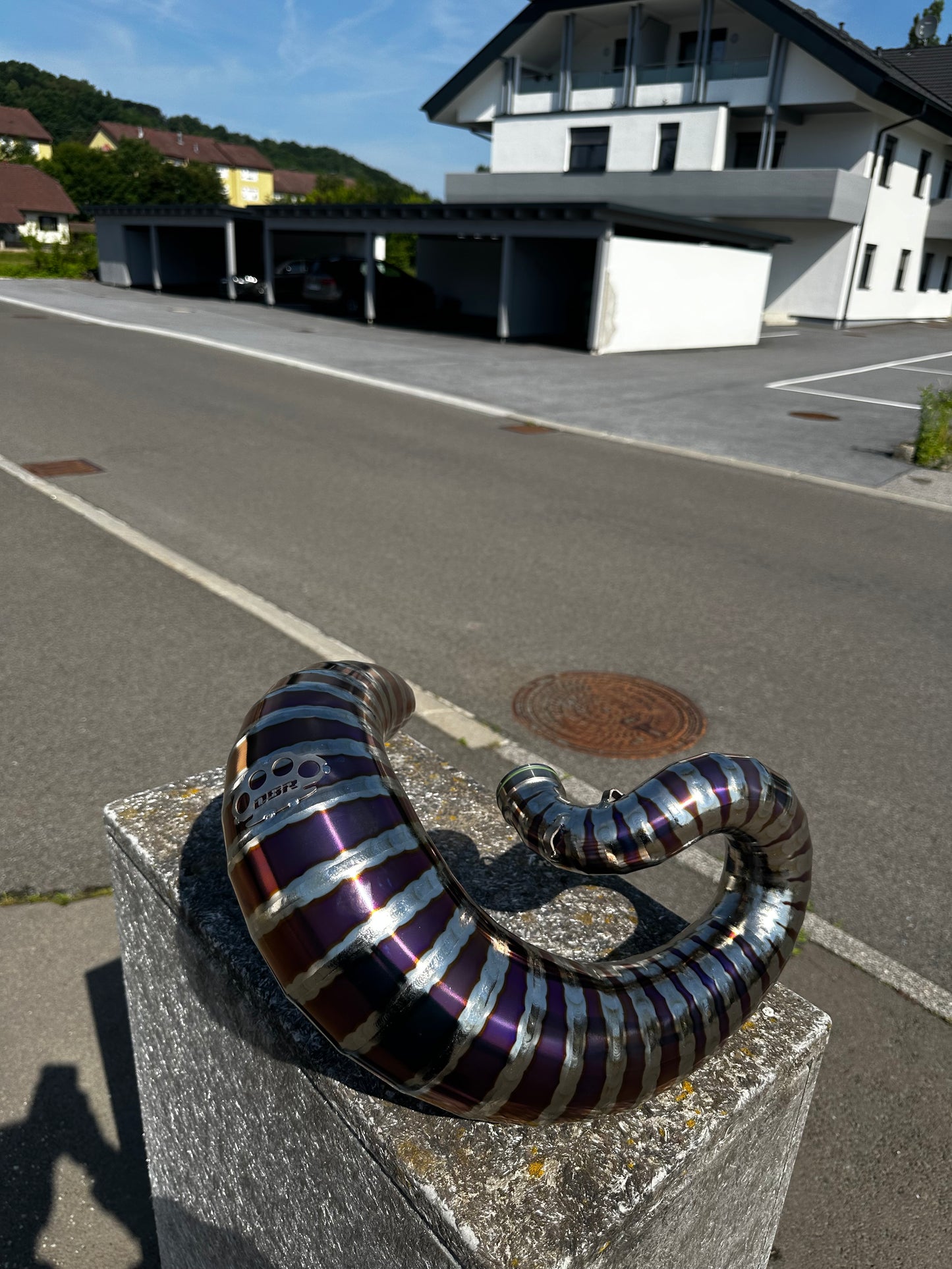 DBR Krümmer Titanium / Verschiedene Farben 250cc-300cc