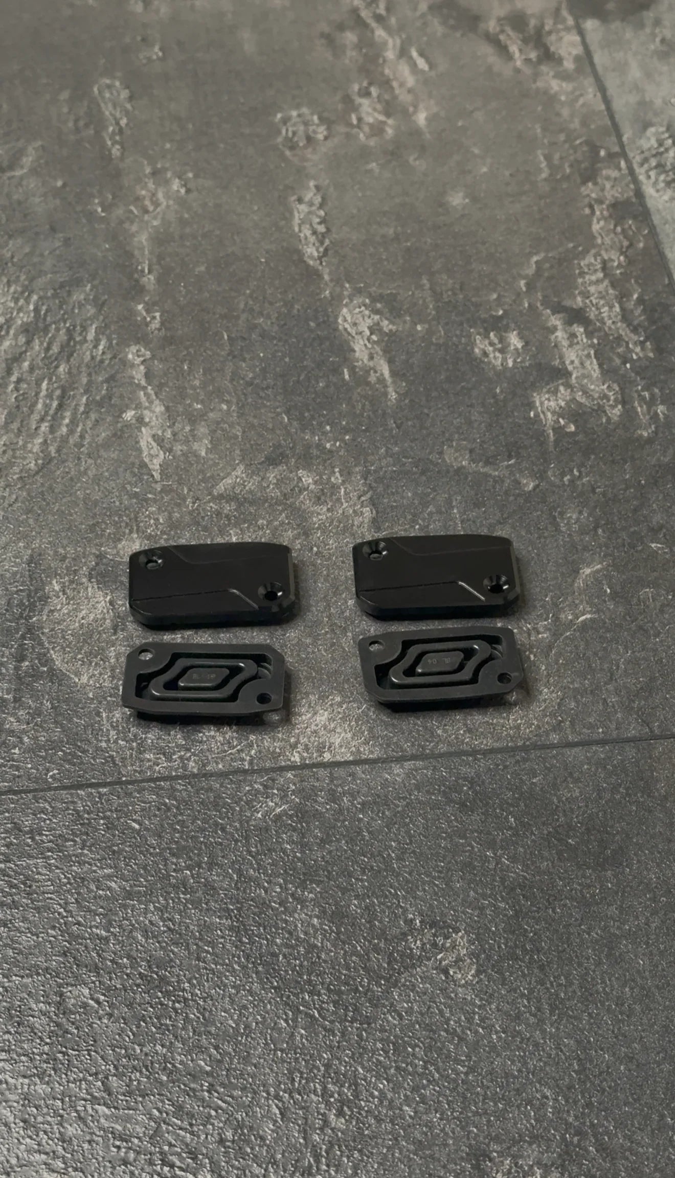 Brems - Kupplungsbehälter Abdeckung CNC eloxiert - SMParts