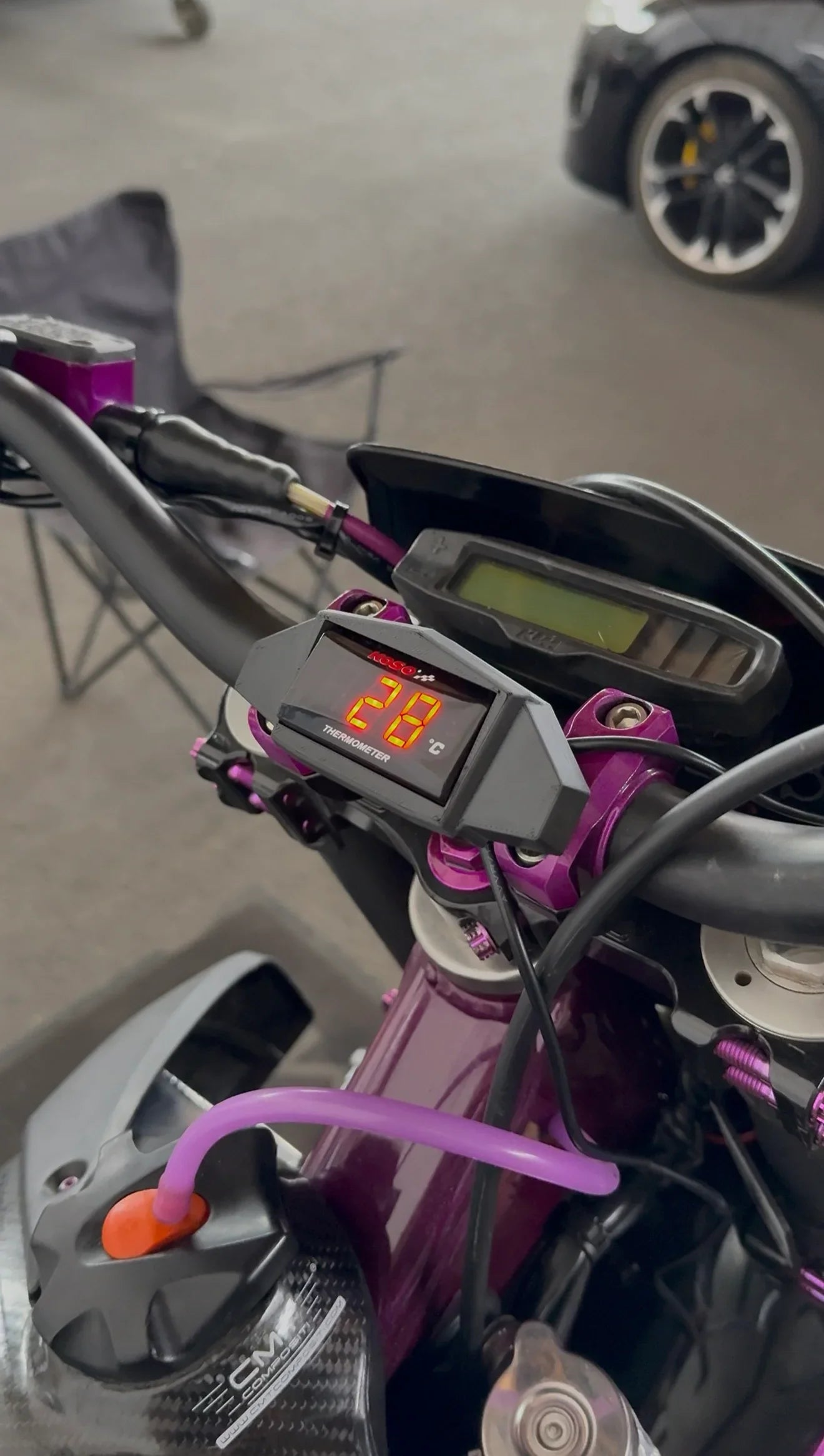 Temperaturanzeige Kit / Universell passend - SMParts