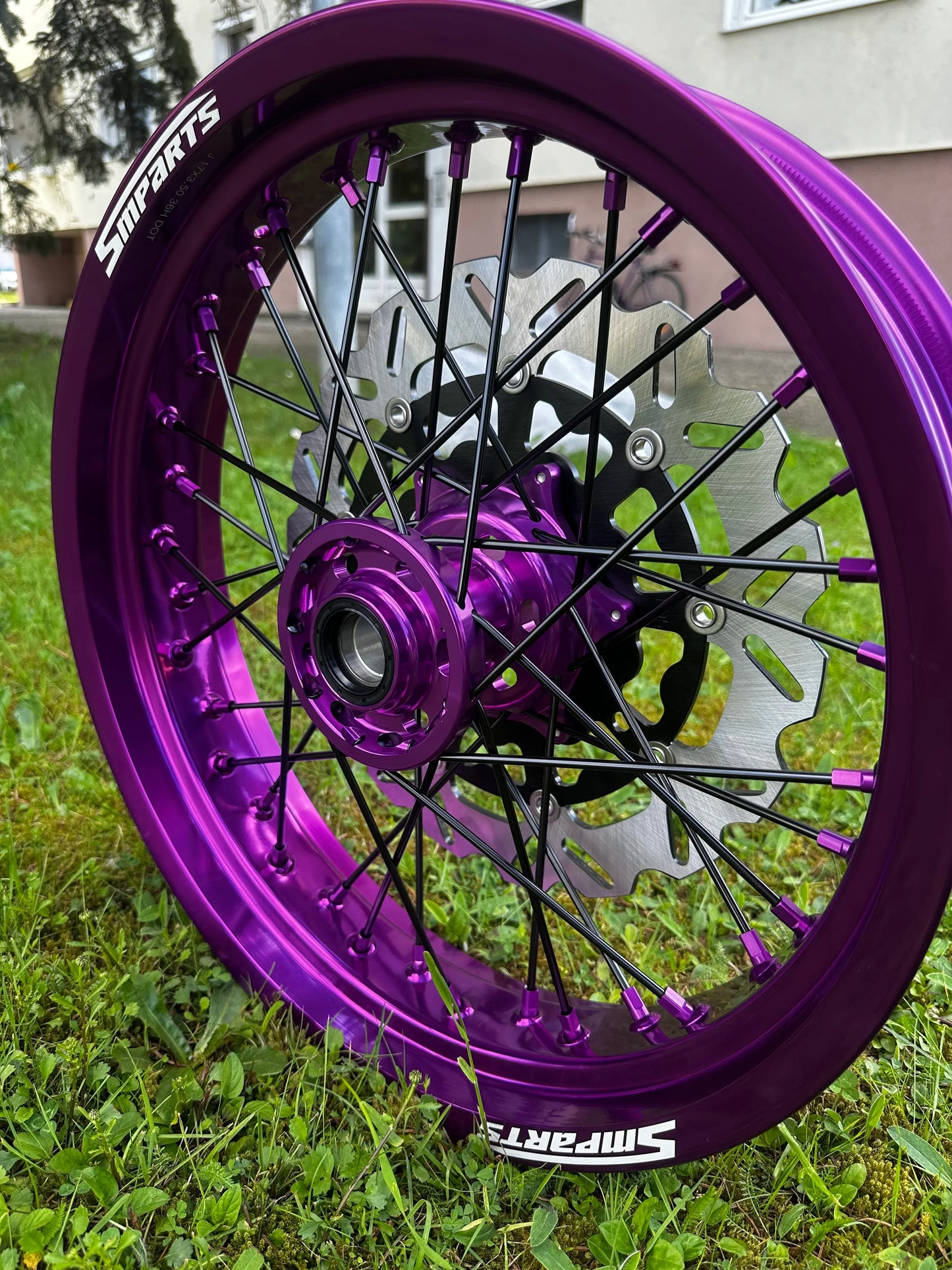 100% CUSTOM SMParts Felgensatz - SMParts