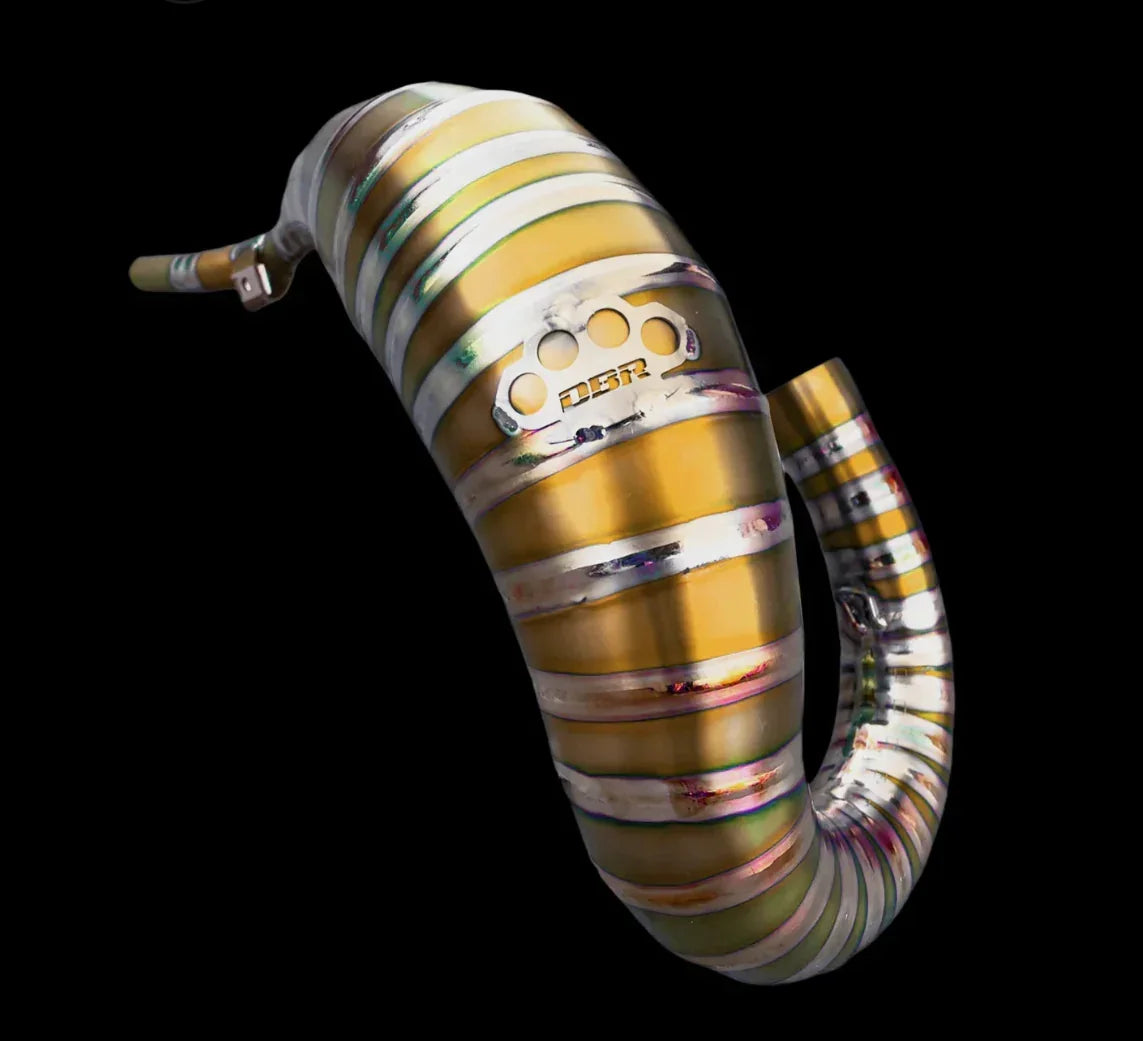 DBR Krümmer Titanium / Verschiedene Farben 250cc-300cc - SMParts
