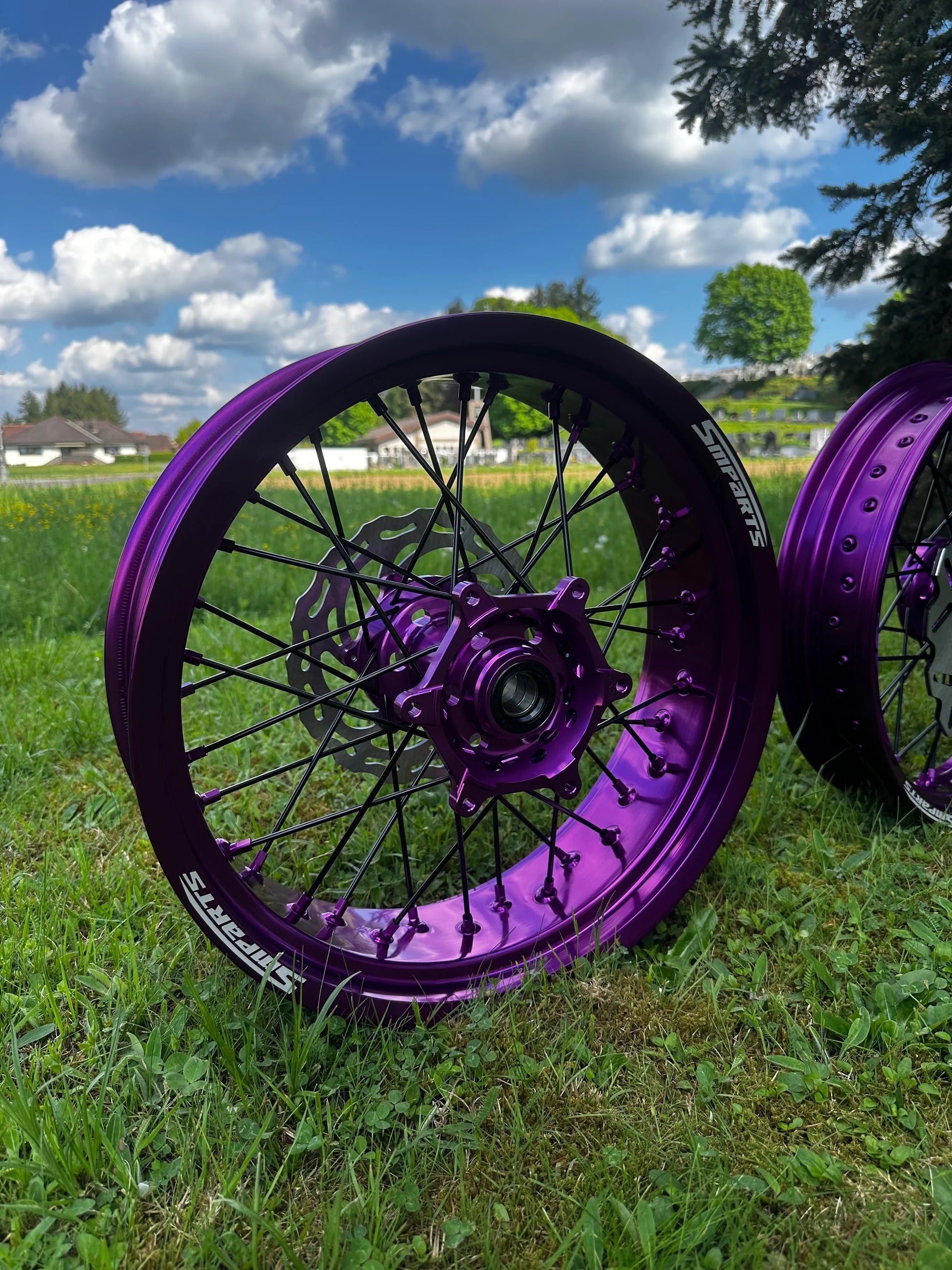 100% CUSTOM SMParts Felgensatz - SMParts