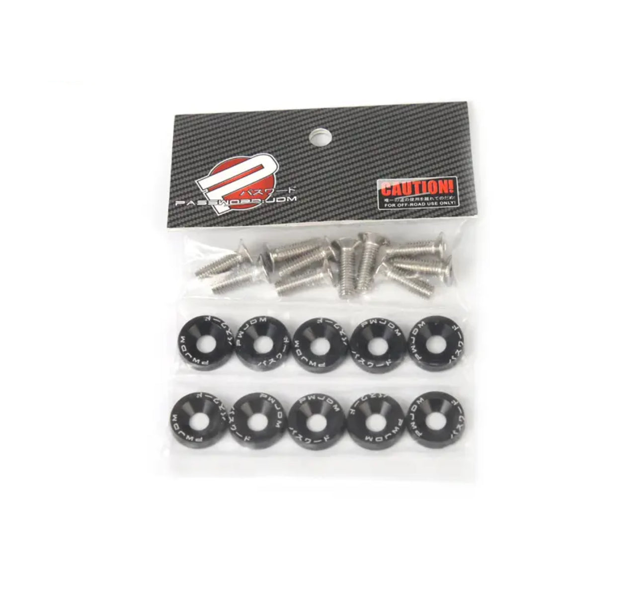 Cnc / eloxiertes Schraubenunterleg-Set