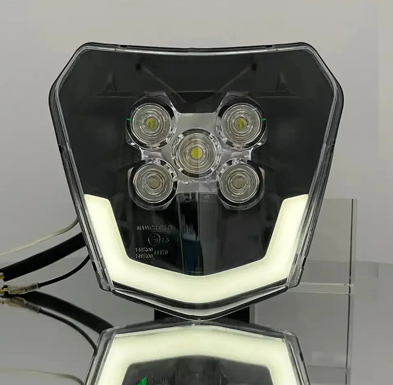 LED Scheinwerfer KTM EXC E-Prüfzeichen - SMParts