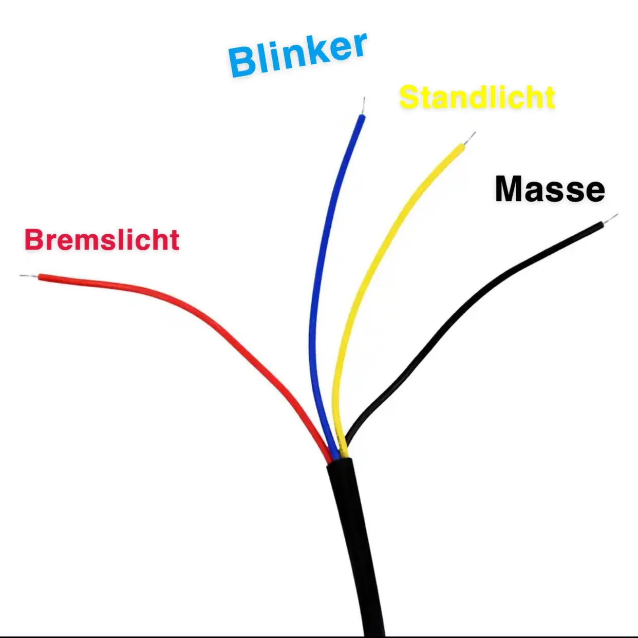 3 in 1 Blinker / Rücklicht - SMParts