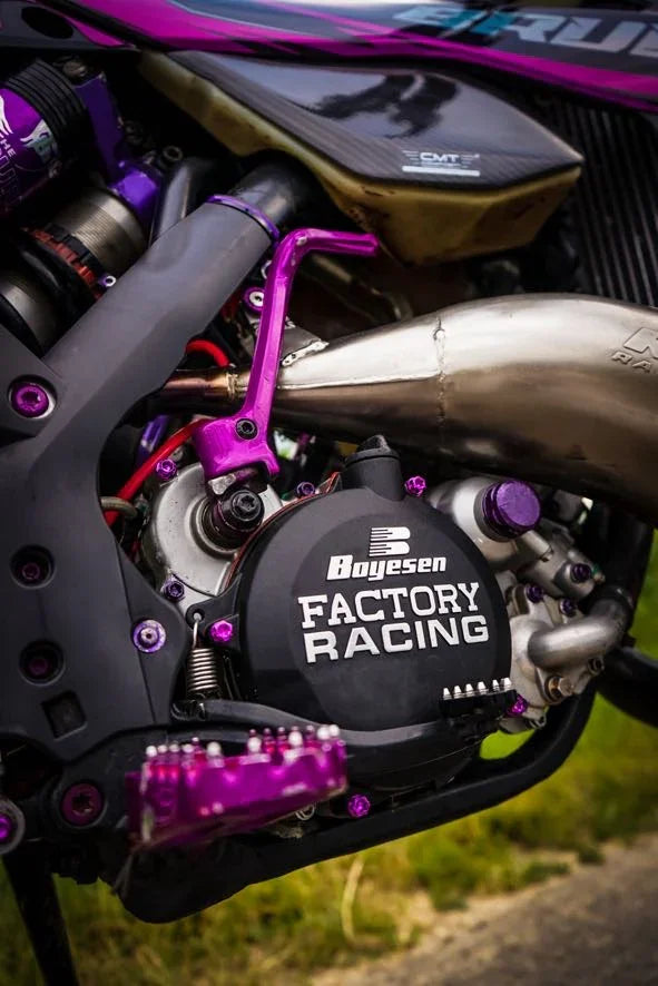 Boyesen Factory Racing Kupplungsdeckel SCHWARZ - SMParts