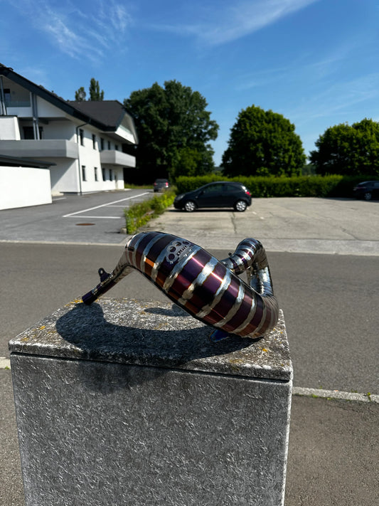 DBR Krümmer Titanium / Verschiedene Farben 250cc-300cc - SMParts