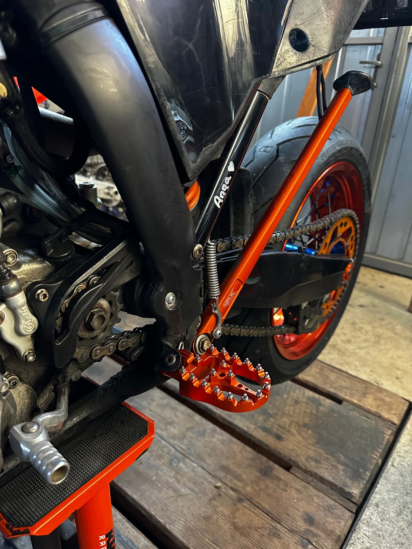 Fußrasten Eloxiert - SMParts