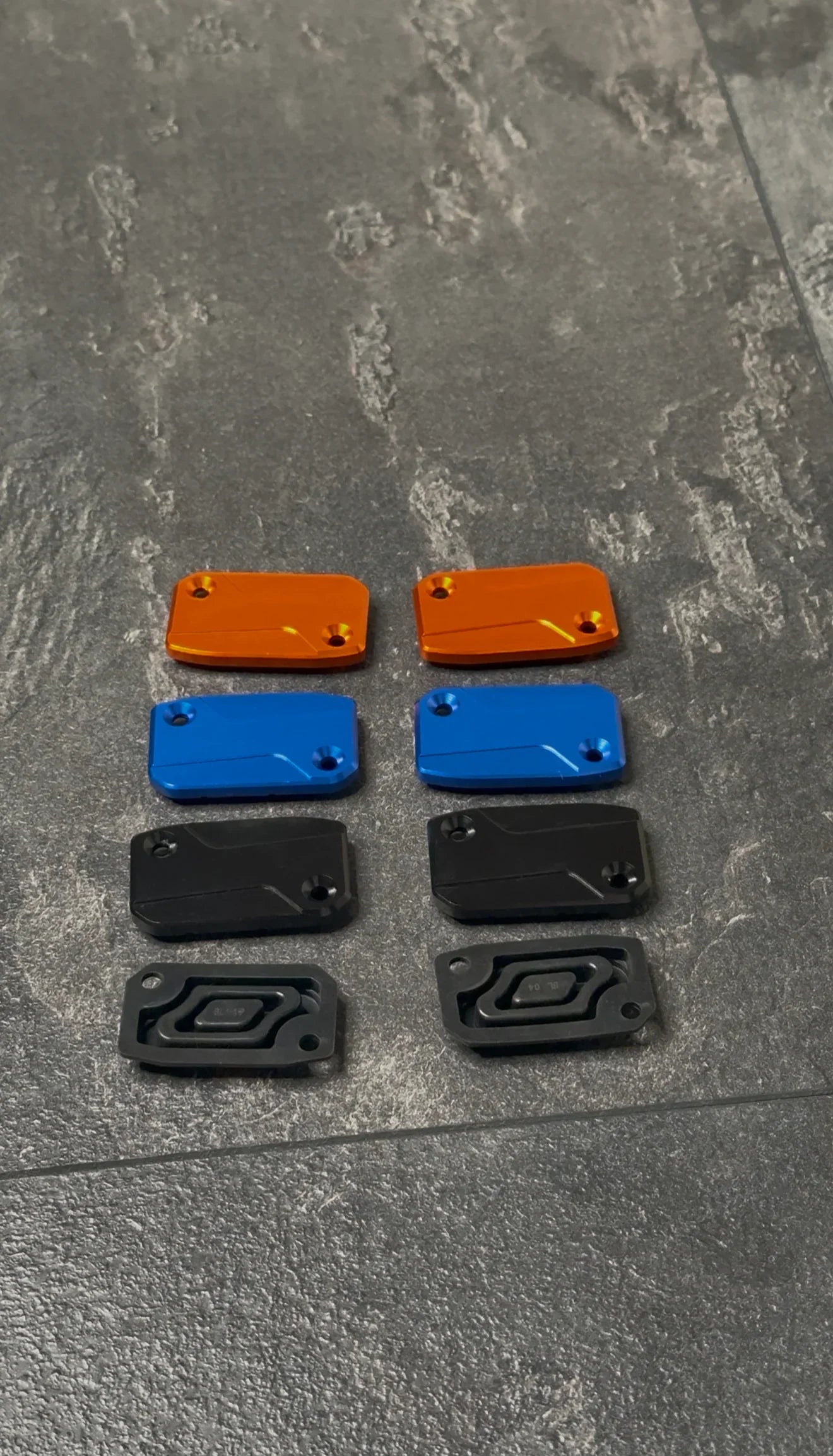 Brems - Kupplungsbehälter Abdeckung CNC eloxiert - SMParts