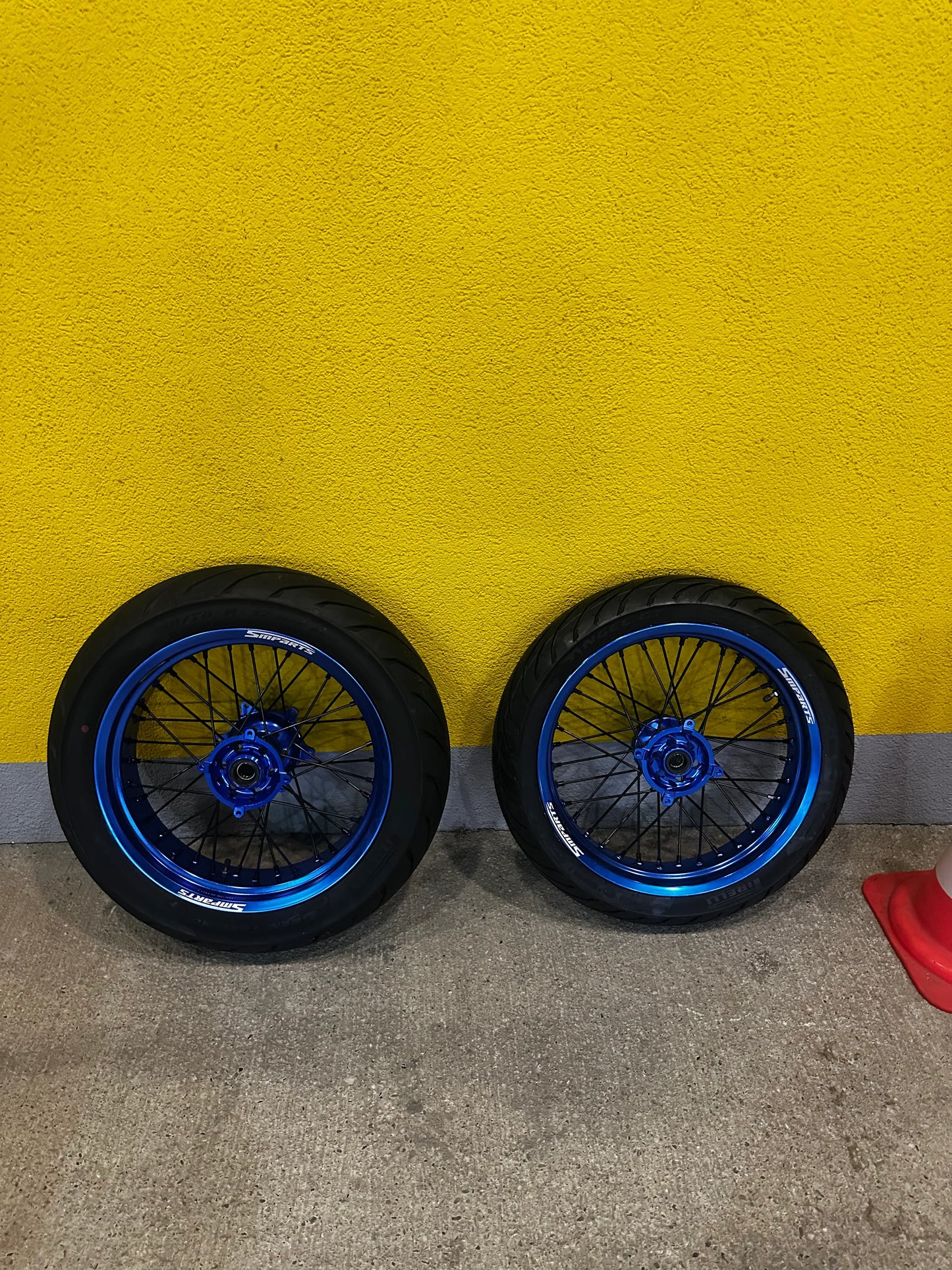 SMParts Felgensatz Blau - SMParts