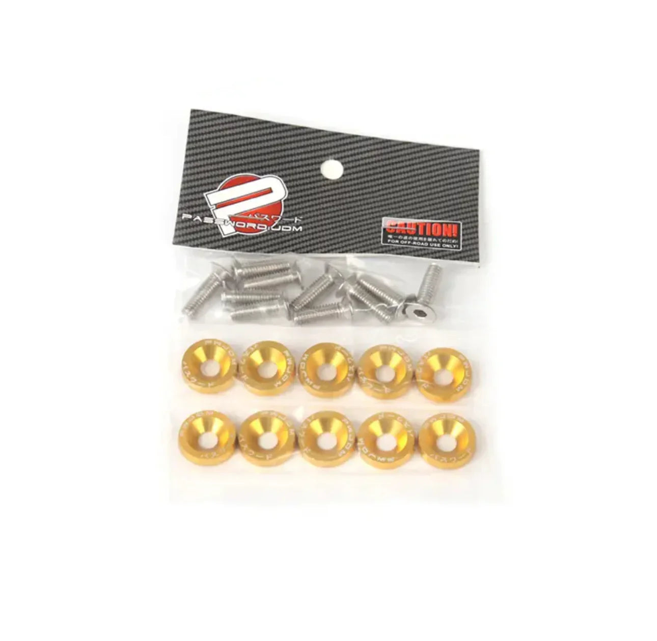 Cnc / eloxiertes Schraubenunterleg-Set - SMParts