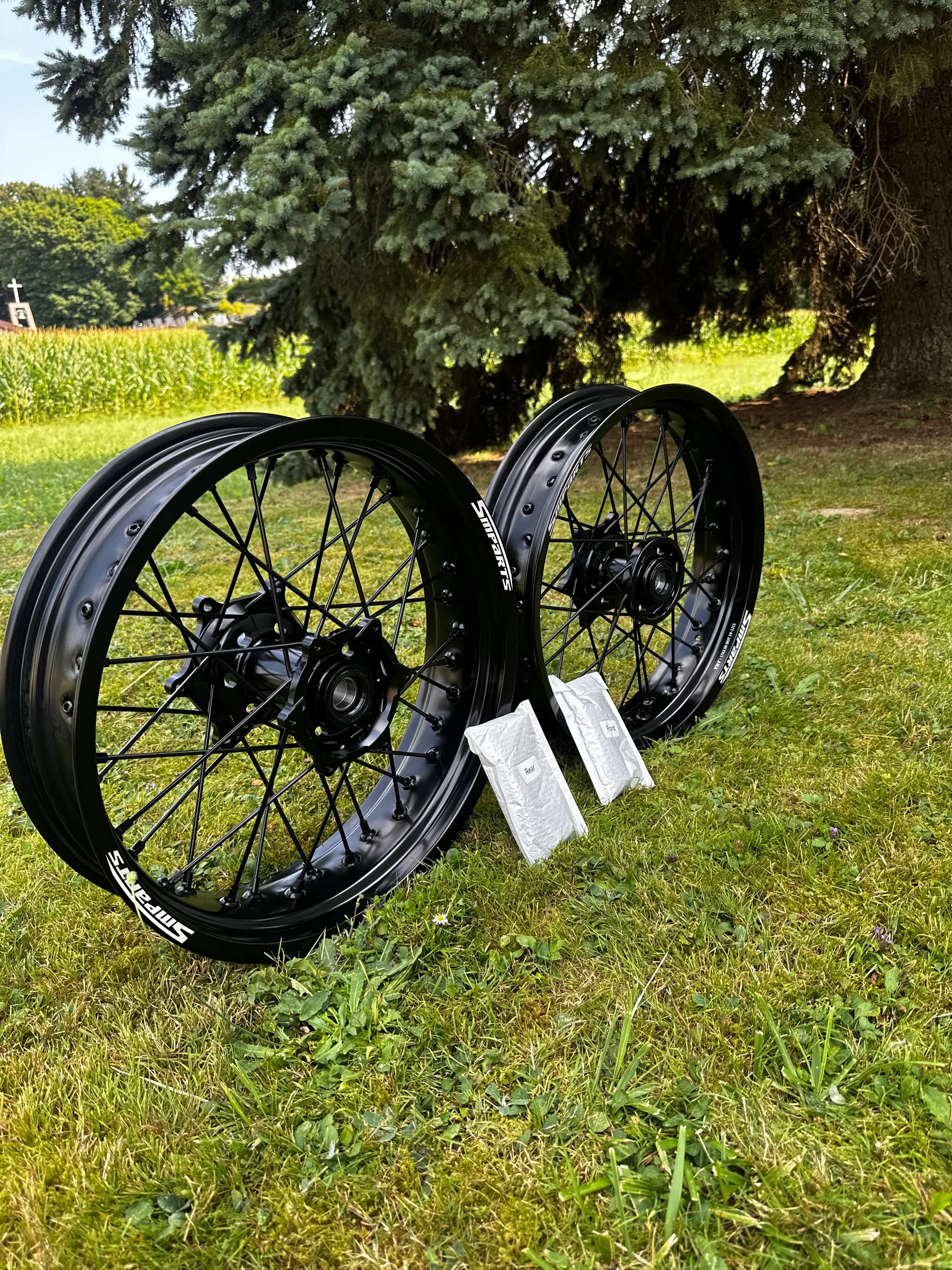 SMParts Felgensatz Schwarz - SMParts