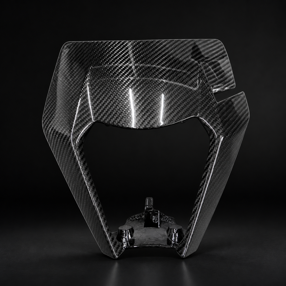 Carbon Lichtmaske KTM EXC Optik