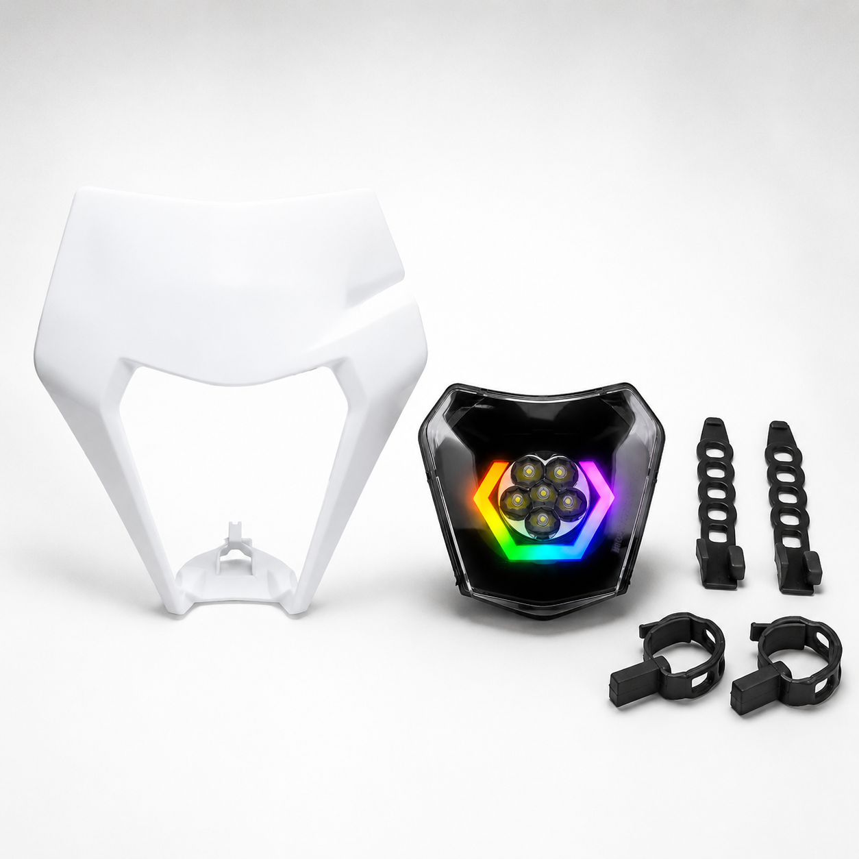 Hexagon RGB LED - Scheinwerfer  KTM EXC