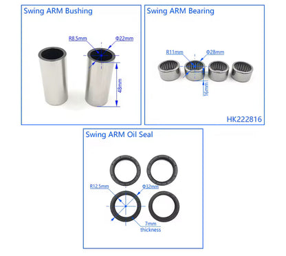 Schwingenlager Set / komplett