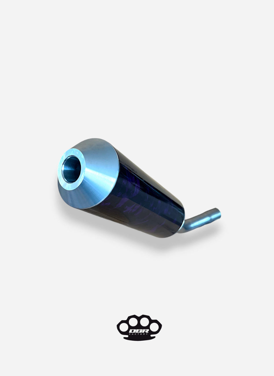 Dbr Schalldämpfer Färbiges Carbon 125-150cc