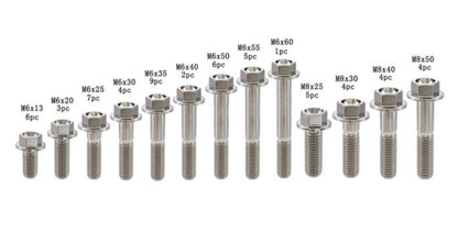 Titan Schrauben - MOTOR KIT / 60 Schrauben