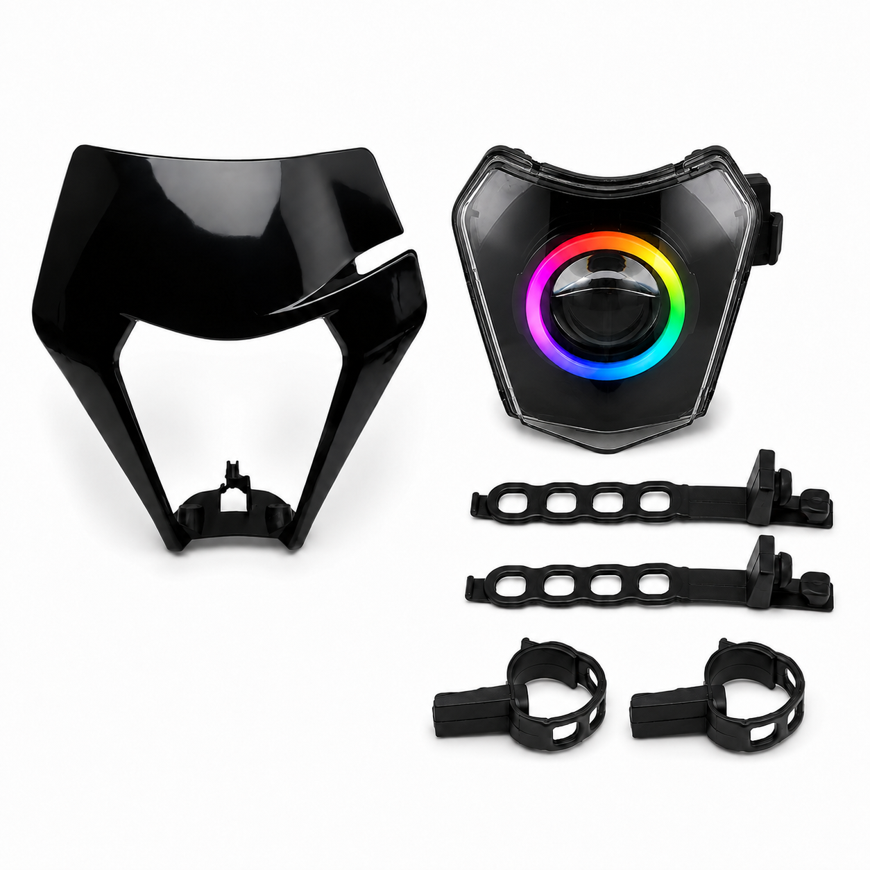LED-RGB Angle Eye KTM EXC E-Prüfzeichen Scheinwerfer