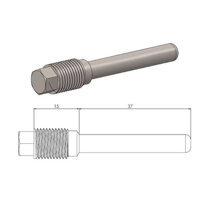 Moto-Master : Brake pad pin