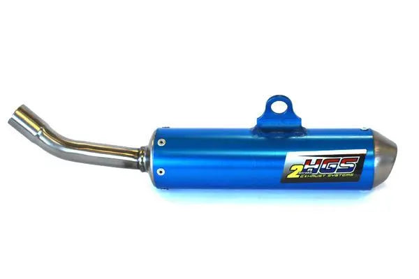 HGS Endschalldämpfer XE-220 – KTM EXC 250 / 300 und Husqvarna TE 250i / 300i 2020–2023 – Stahl-Endkappe / Blau