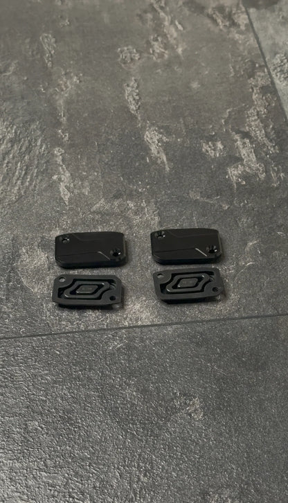 Brems - Kupplungsbehälter Abdeckung CNC eloxiert - SMParts