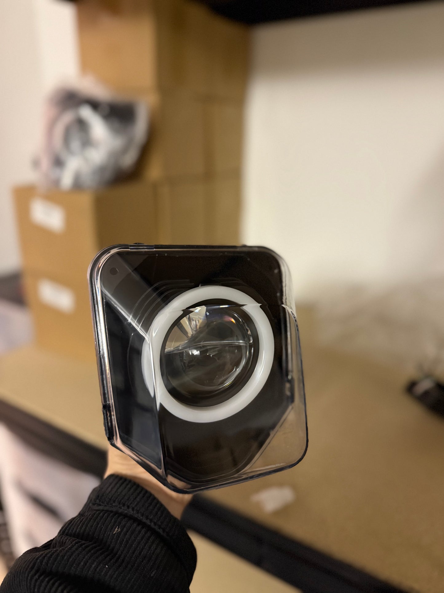 LED-RGB Angle Eye Husqvarna E-Prüfzeichen Scheinwerfer