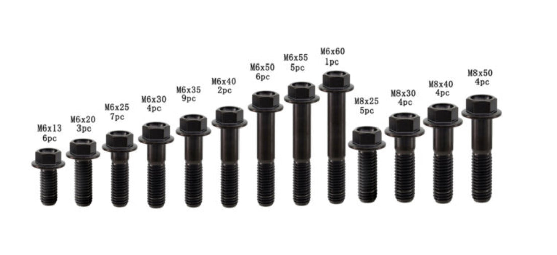 Titan Schrauben - MOTOR KIT / 60 Schrauben