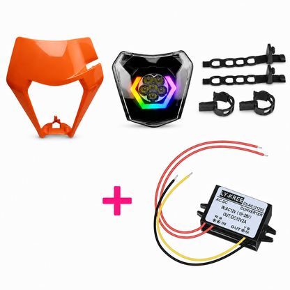Hexagon RGB LED - Scheinwerfer  KTM EXC