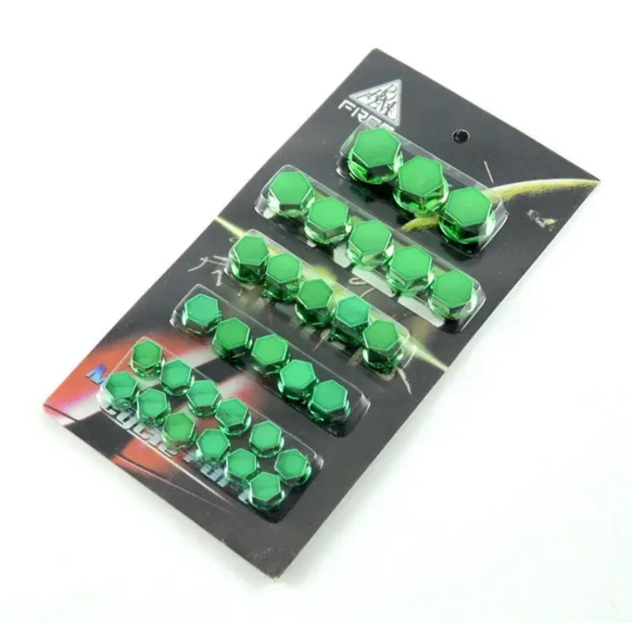 Nut cover anodized