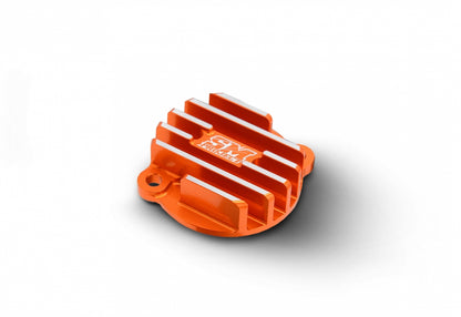 SM Project Ölfilterdeckel mit Kühlrippen – links KTM 690 / Husqvarna 701 / GasGas 700