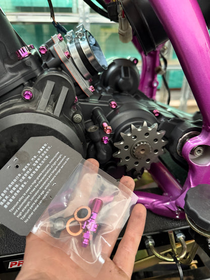 Titan Bremszylinder / bremsleitung schraube m10 1,0