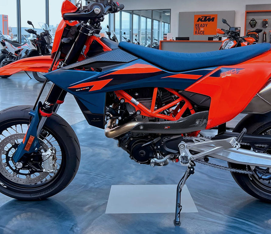 Tekmo Carbon-Krümmerschutz KTM 690