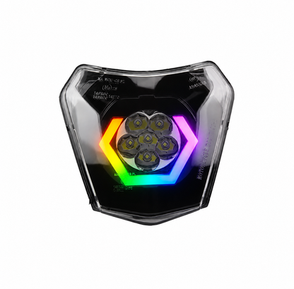 Hexagon RGB LED - Scheinwerfer  KTM EXC